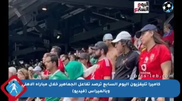 كاميرا تليفزيون اليوم السابع ترصد تفاعل الجماهير خلال مباراة الأهلى وبالميراس (فيديو)